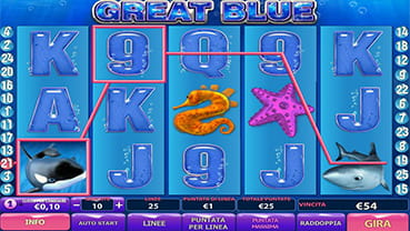 Great Blue Slot su William Hill
