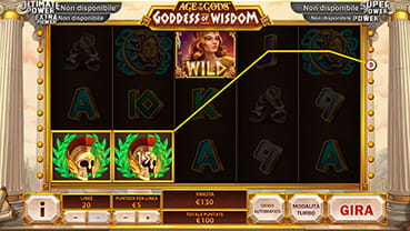 Goddess of Wisdom su Eurobet