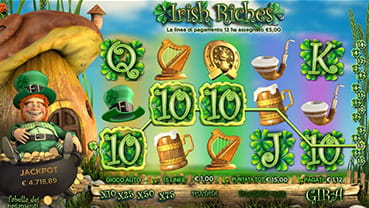 Irish Riches su 888