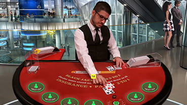 La professionalità di un croupier