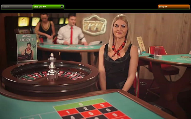 Roulette Live di 888casino