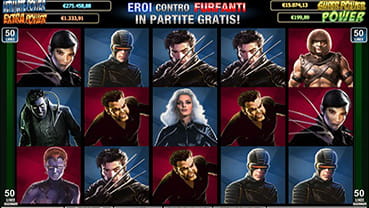 Slot X-Men nei migliori casinò italiani